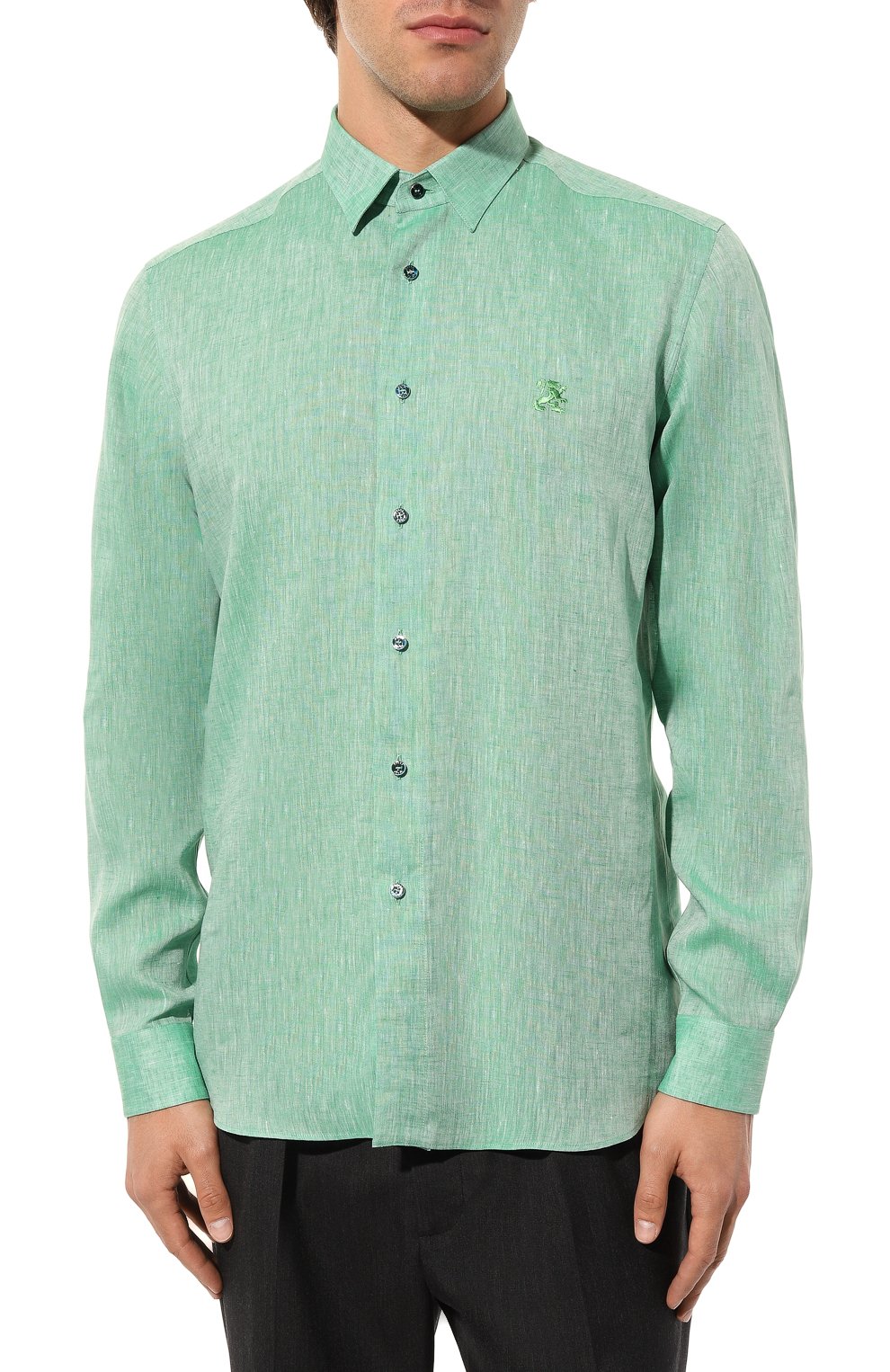 Льняная рубашка ZILLI, арт. MFZ-13091-352230/0003, фото 3