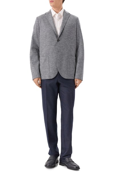 Шерстяной пиджак HARRIS WHARF LONDON, арт. CL8G22MGX, фото 2