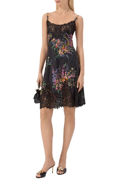 Атласное платье DOLCE & GABBANA, арт. F60F7T/IS101, фото 2