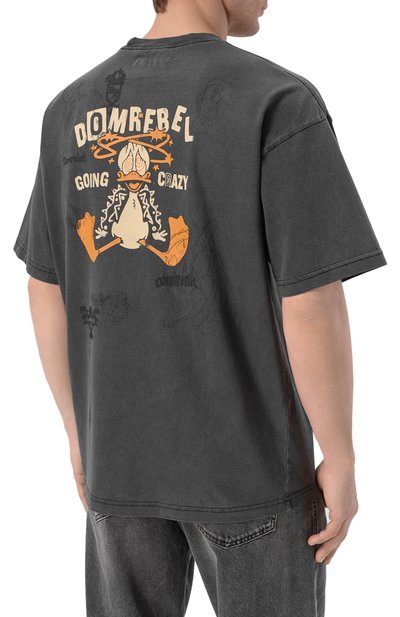 Хлопковая футболка DOMREBEL, арт. M CRAY/T-SHIRT, фото 4