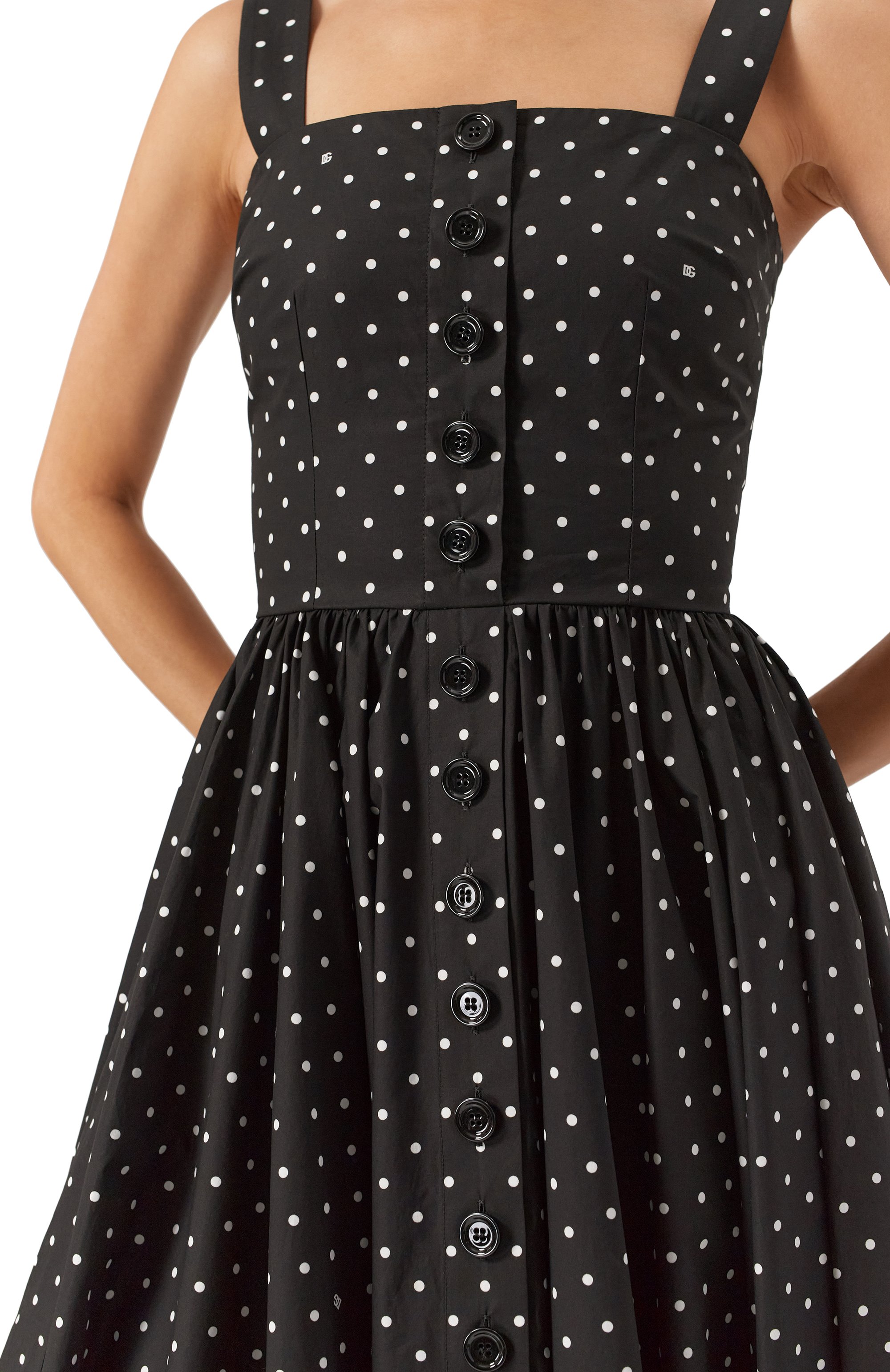 Хлопковое платье DOLCE & GABBANA, арт. F6JJCT/HS5R6, фото 5