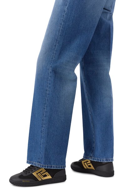 Комбинированные кеды swan BALMAIN, арт. EN0VI735/LISC, фото 3