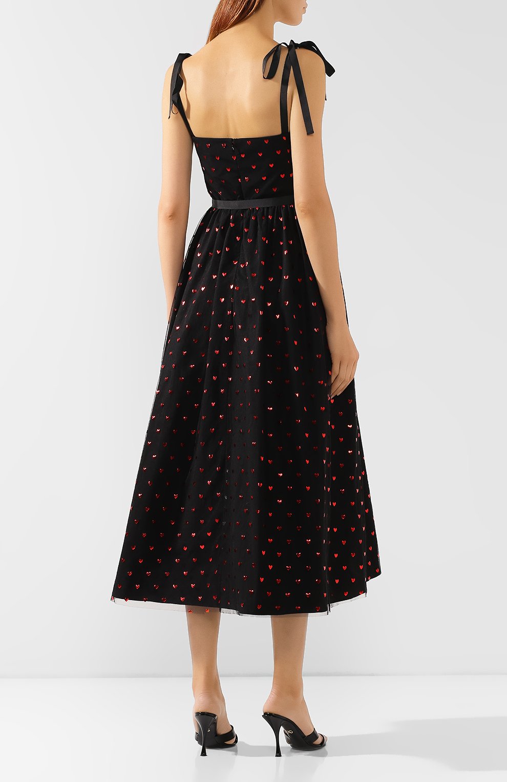 Платье-миди REDVALENTINO, арт. SR3VA03L/4CJ, фото 4