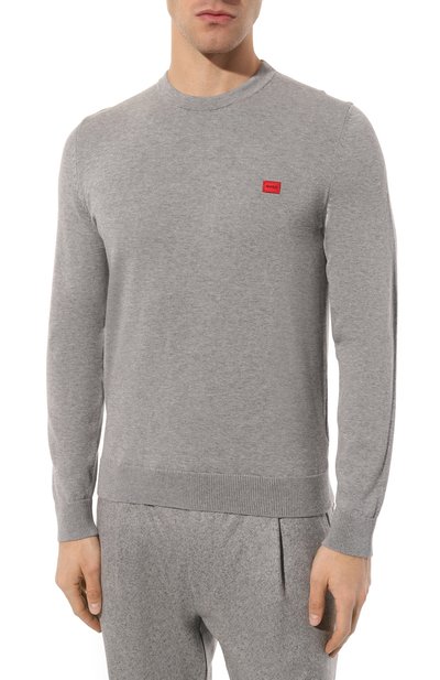 Хлопковый джемпер HUGO, арт. 50475083, фото 3