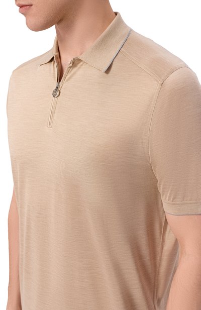 Шелковое поло STEFANO RICCI, арт. K919512P31/R25190, фото 5