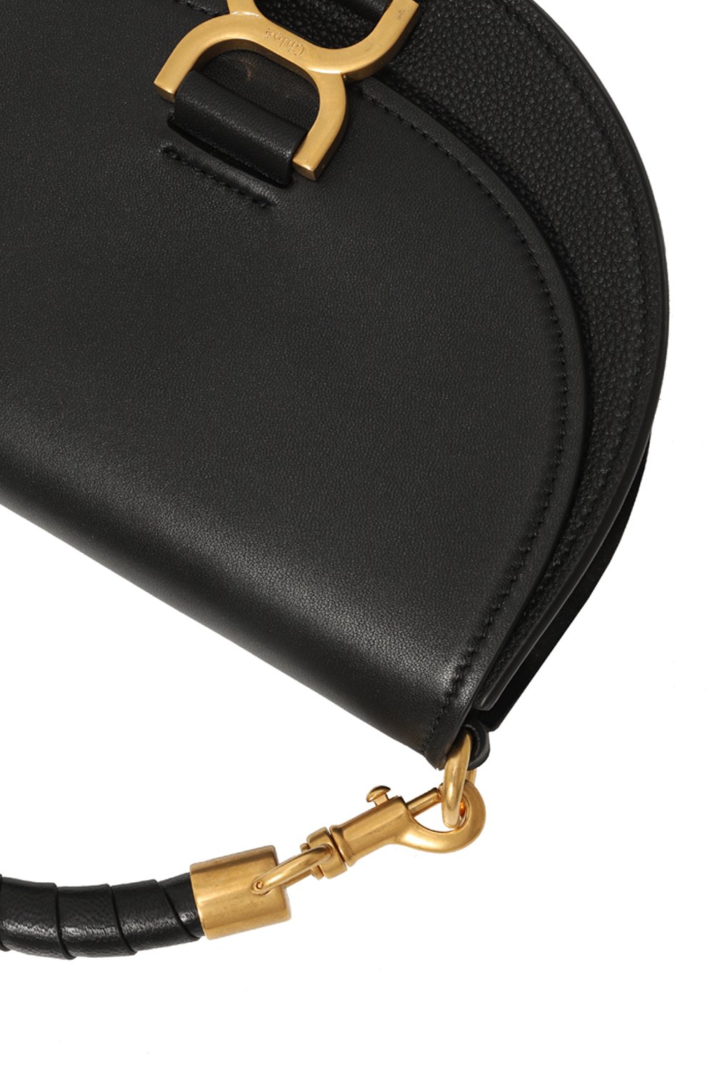 Сумка marcie CHLOÉ черного цвета по цене 237500 руб., арт. CHC23AS604/L14, фото 3 Сумка marcie CHLOÉ, арт. CHC23AS604/L14, фото 3