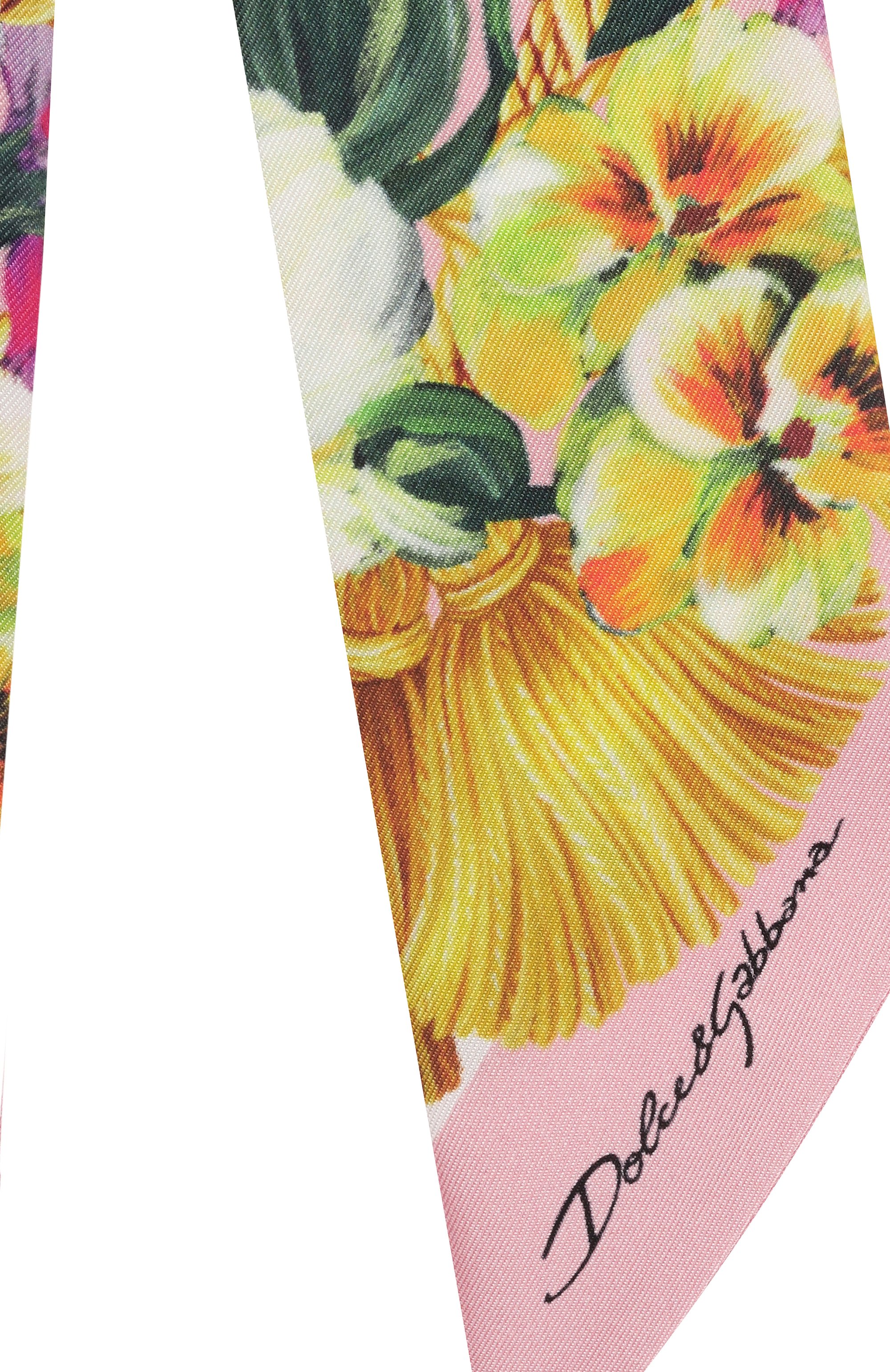 Шелковый шарф-твилли DOLCE & GABBANA, арт. FS215A/GDCUT, фото 4