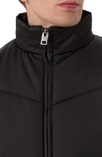 Пуховик HUGO черного цвета по цене 30950 руб., арт. 50541590, фото 5 Пуховик HUGO, арт. 50541590, фото 5