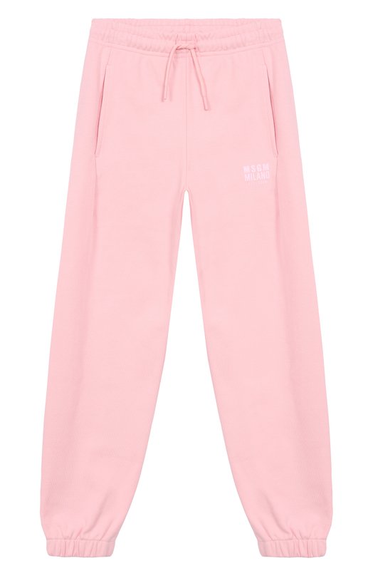 Хлопковые джоггеры MSGM kids 6470₽