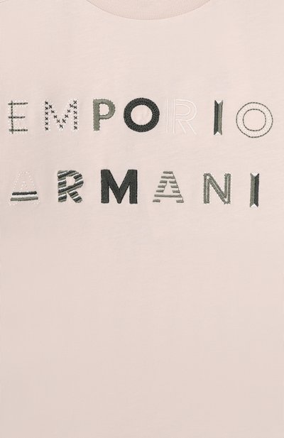 Хлопковая футболка EMPORIO ARMANI, арт. EB000940/AF21820, фото 3