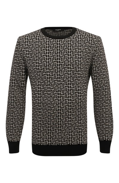 Джемпер из шерсти и льна BALMAIN, арт. VH0KD000K020, фото 1