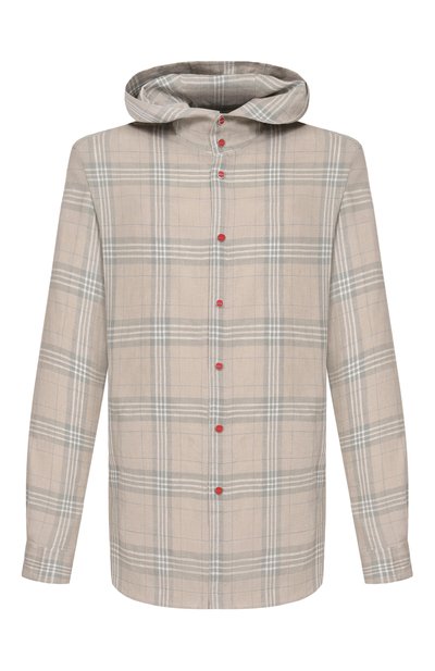 Мужская льняная рубашка KITON, арт. UMCMARH0926705_46-50