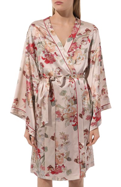 Шелковый халат LUNA DI SETA, арт. VLST61022, фото 3