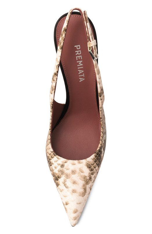 Кожаные туфли Premiata M7030/TANZANIA Бежевый  M7030/TANZANIA Фото 6