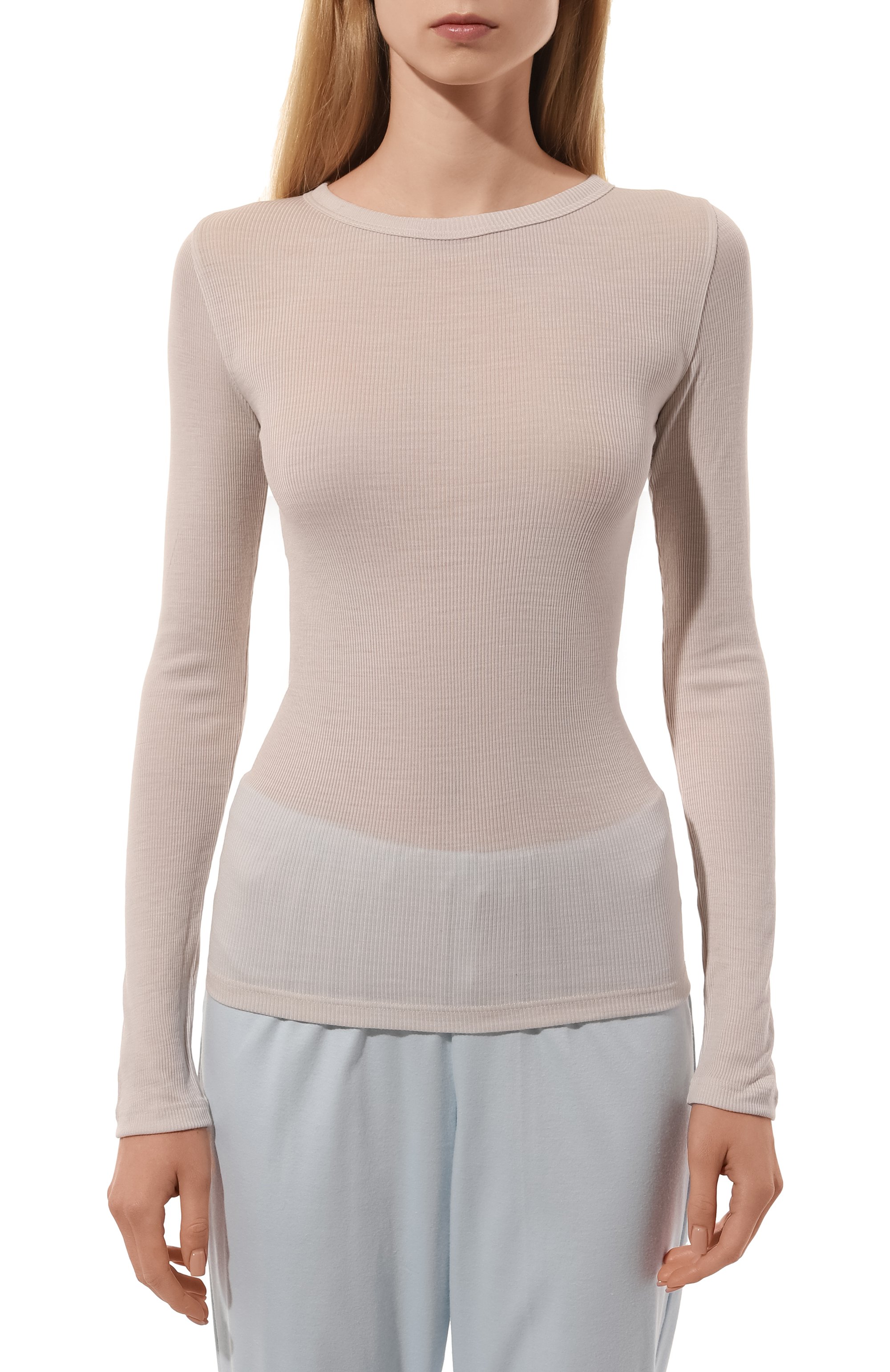 Лонгслив из шерсти и шелка ZIMMERLI, арт. 370-53020, фото 3