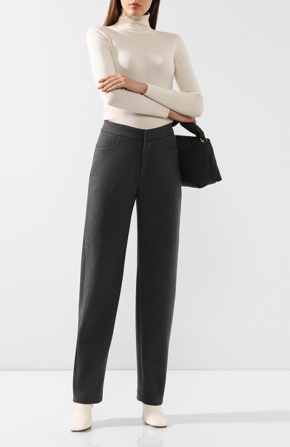 Брюки из смеси шерсти и кашемира TOTEME, арт. N0VARA L0NG 194-267-706, фото 2