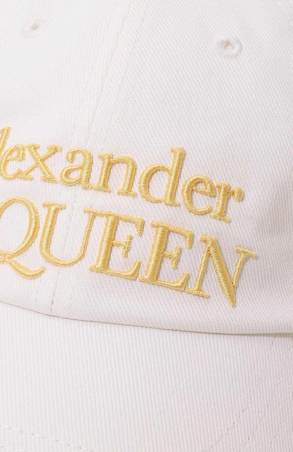 Хлопковая бейсболка ALEXANDER MCQUEEN, арт. 688658/4105Q, фото 4