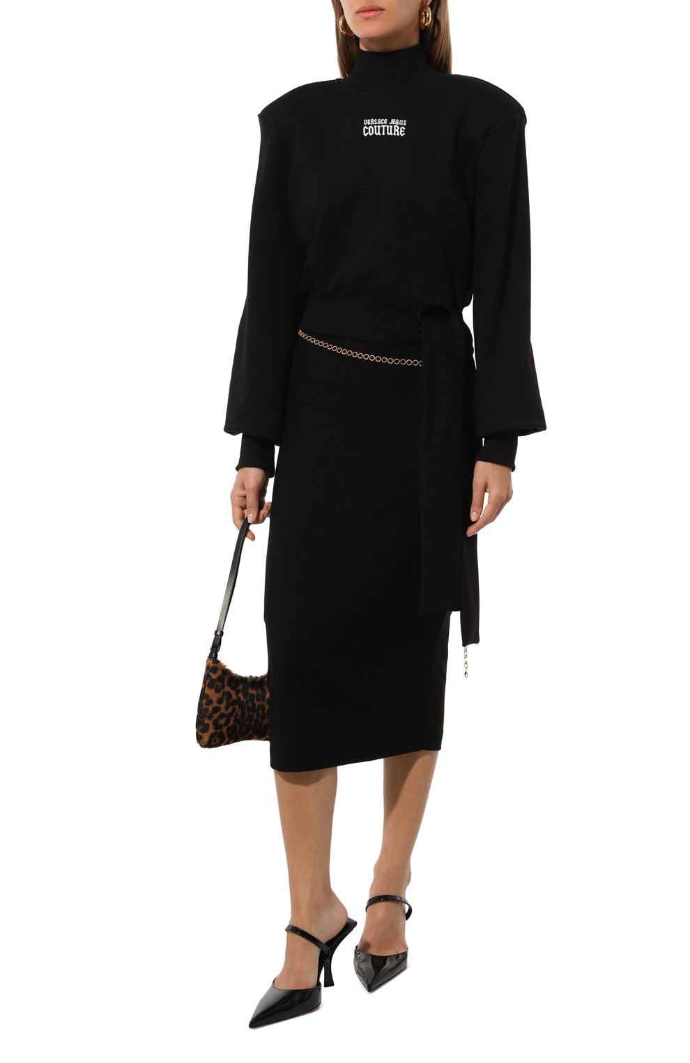 Хлопковый свитшот VERSACE JEANS COUTURE, арт. 77HAI311/F0010, фото 2