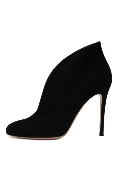 Замшевые ботильоны vamp GIANVITO ROSSI, арт. G29450.15RIC.CASNER0, фото 4