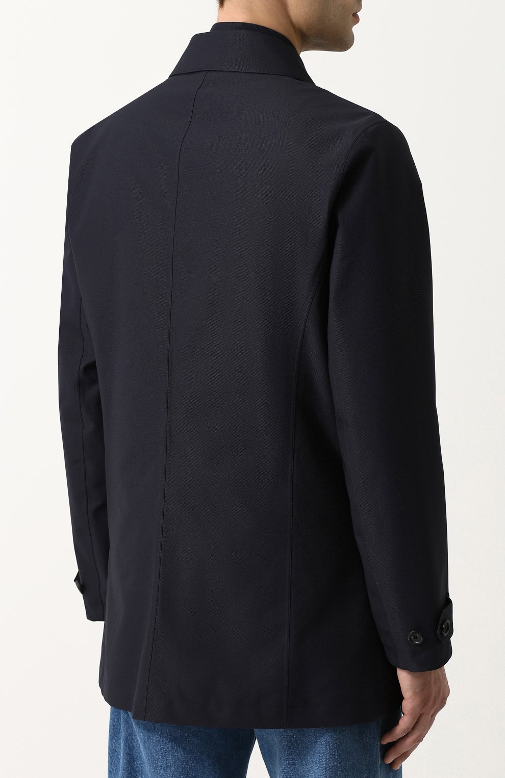 Однобортное пальто на молнии с подстежкой ZEGNA, арт. VP040/ZZ222, фото 4