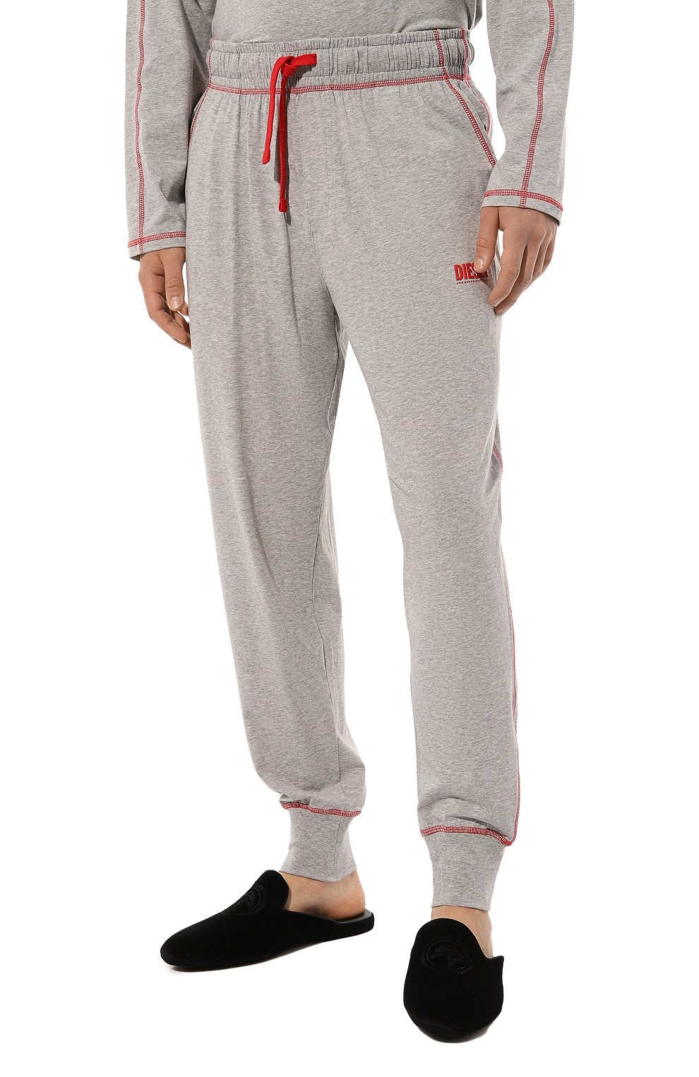 Хлопковая пижама DIESEL, арт. A09636/0QGAJ, фото 5