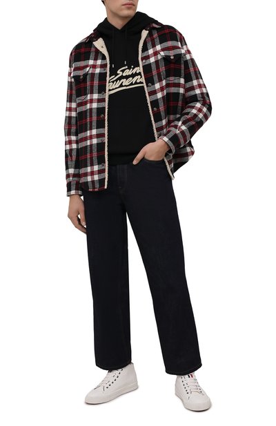 Утепленная куртка-рубашка SAINT LAURENT, арт. 668224/Y28VA, фото 2