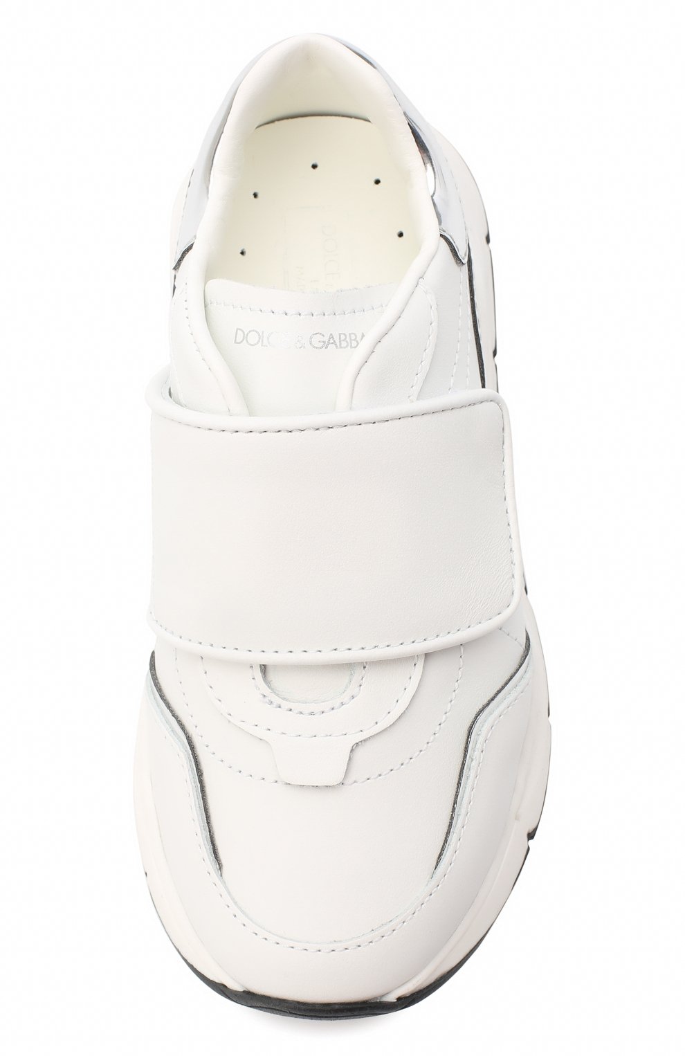 Кожаные кроссовки DOLCE & GABBANA, арт. DA0911/AK186/24-28, фото 4
