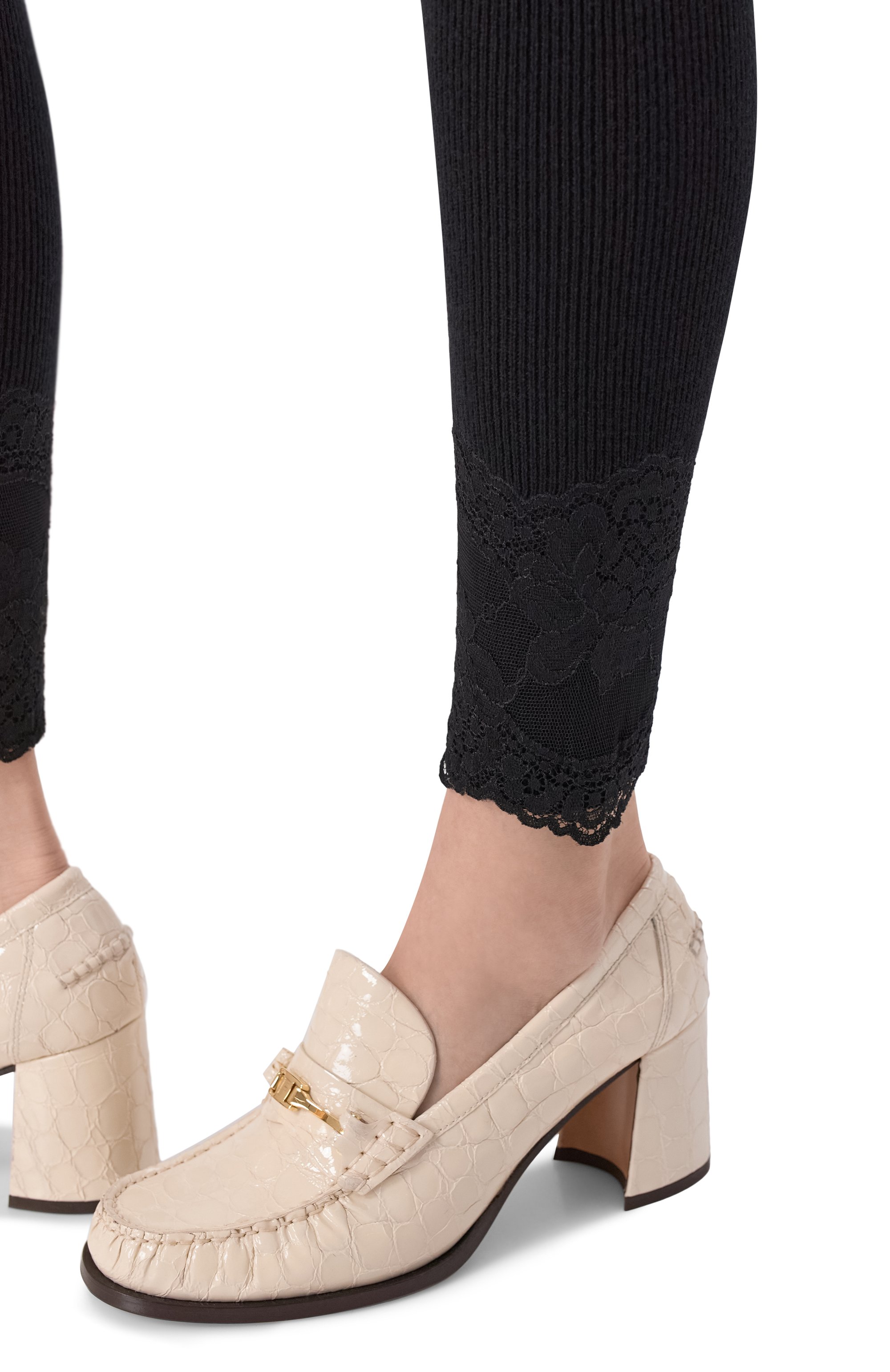 Кашемировые легинсы VALENTINO, арт. 7B0KF02R/9SH, фото 5