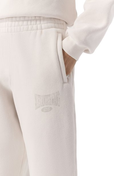 Хлопковые джоггеры ALEXANDERWANG.T молочного цвета по цене 49700 руб., арт. 4CC2254420, фото 5 Хлопковые джоггеры ALEXANDERWANG.T, арт. 4CC2254420, фото 5