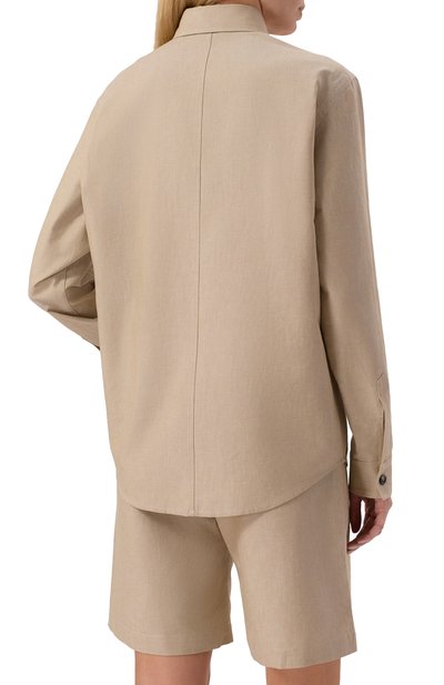 Рубашка из хлопка и льна MVST, арт. M25.2MW.B402, фото 4