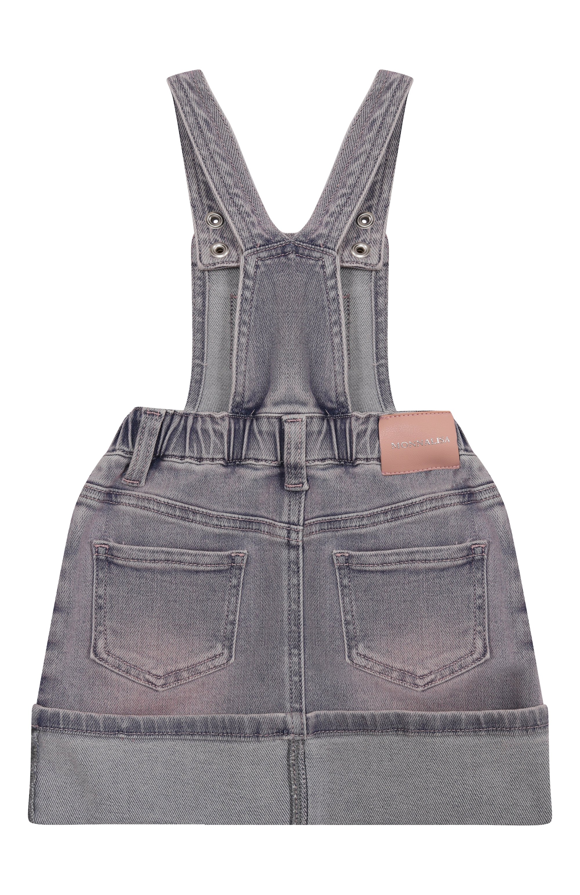 Джинсовый сарафан MONNALISA, арт. 39E701, фото 2