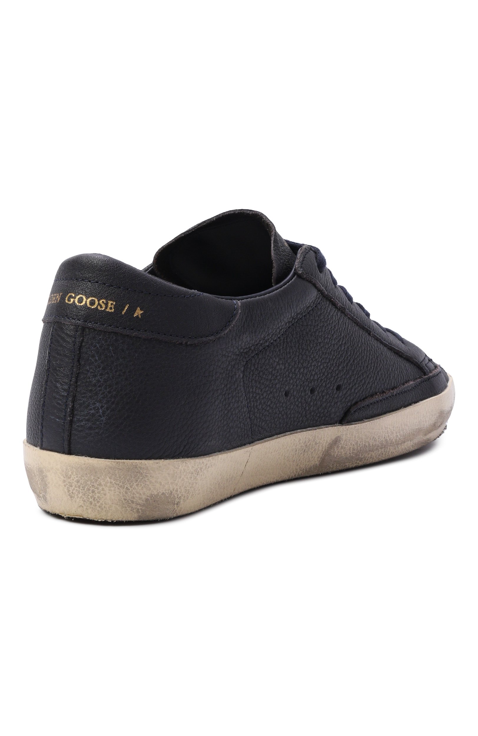 Кожаные кеды super-star GOLDEN GOOSE DELUXE BRAND, арт. GWF00101.F008887, фото 5