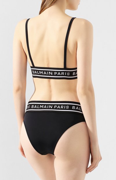 Раздельный купальник BALMAIN черного цвета по цене 44000 руб., арт. BPB840200, фото 3 Раздельный купальник BALMAIN, арт. BPB840200, фото 3