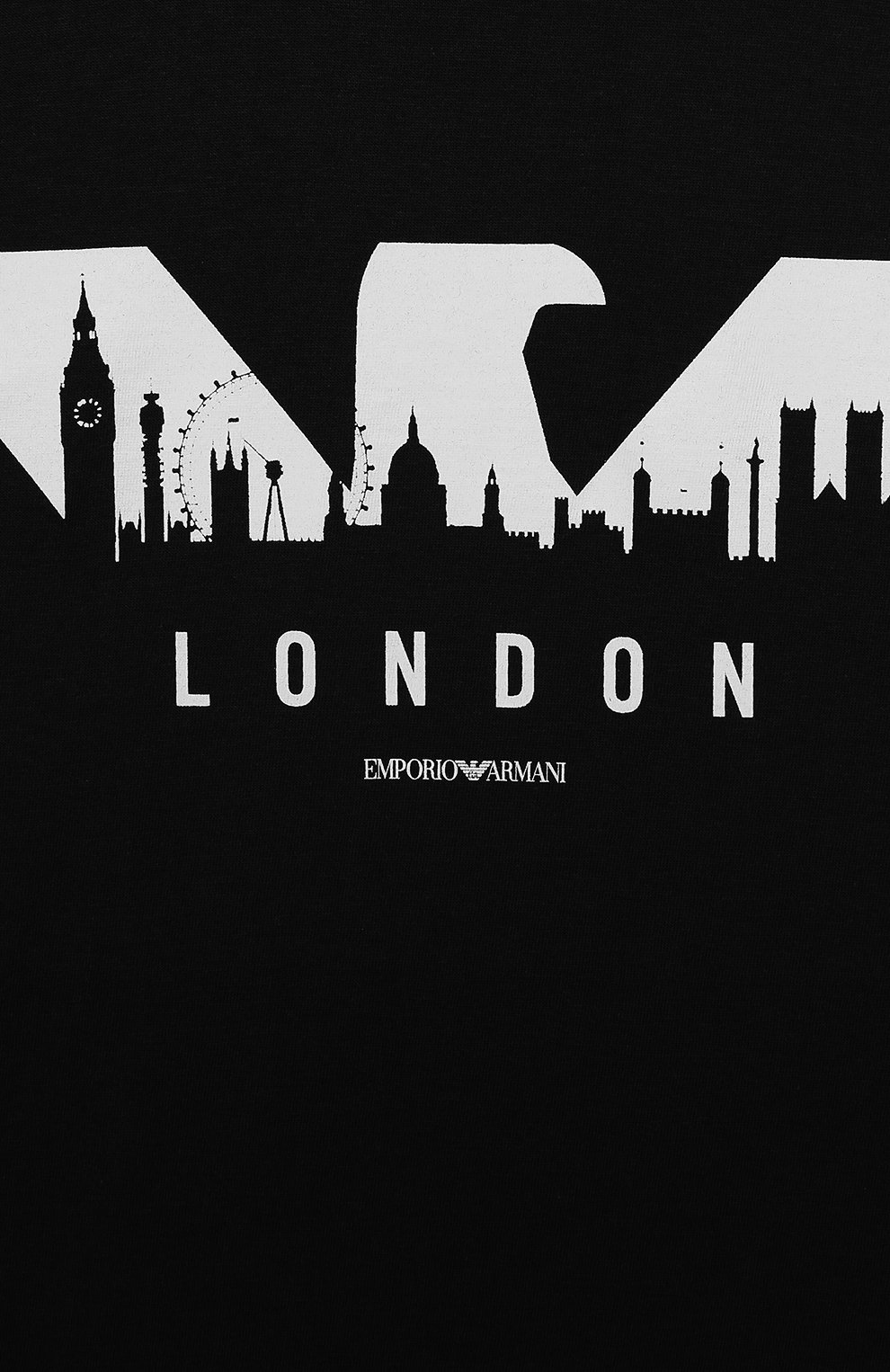Хлопковая футболка EMPORIO ARMANI, арт. 6G4TA7/1J00Z, фото 3