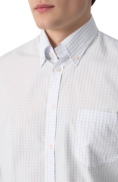 Хлопковая рубашка PAUL&SHARK, арт. 25413018, фото 5