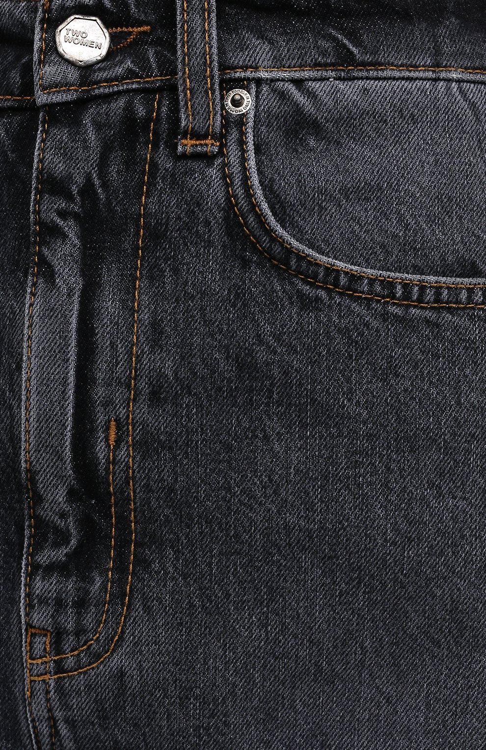 Джинсовая юбка TWO WOMEN IN THE WORLD серого цвета по цене 17640 руб., арт. A12OW7 Fosca, фото 5 Джинсовая юбка TWO WOMEN IN THE WORLD, арт. A12OW7 Fosca, фото 5