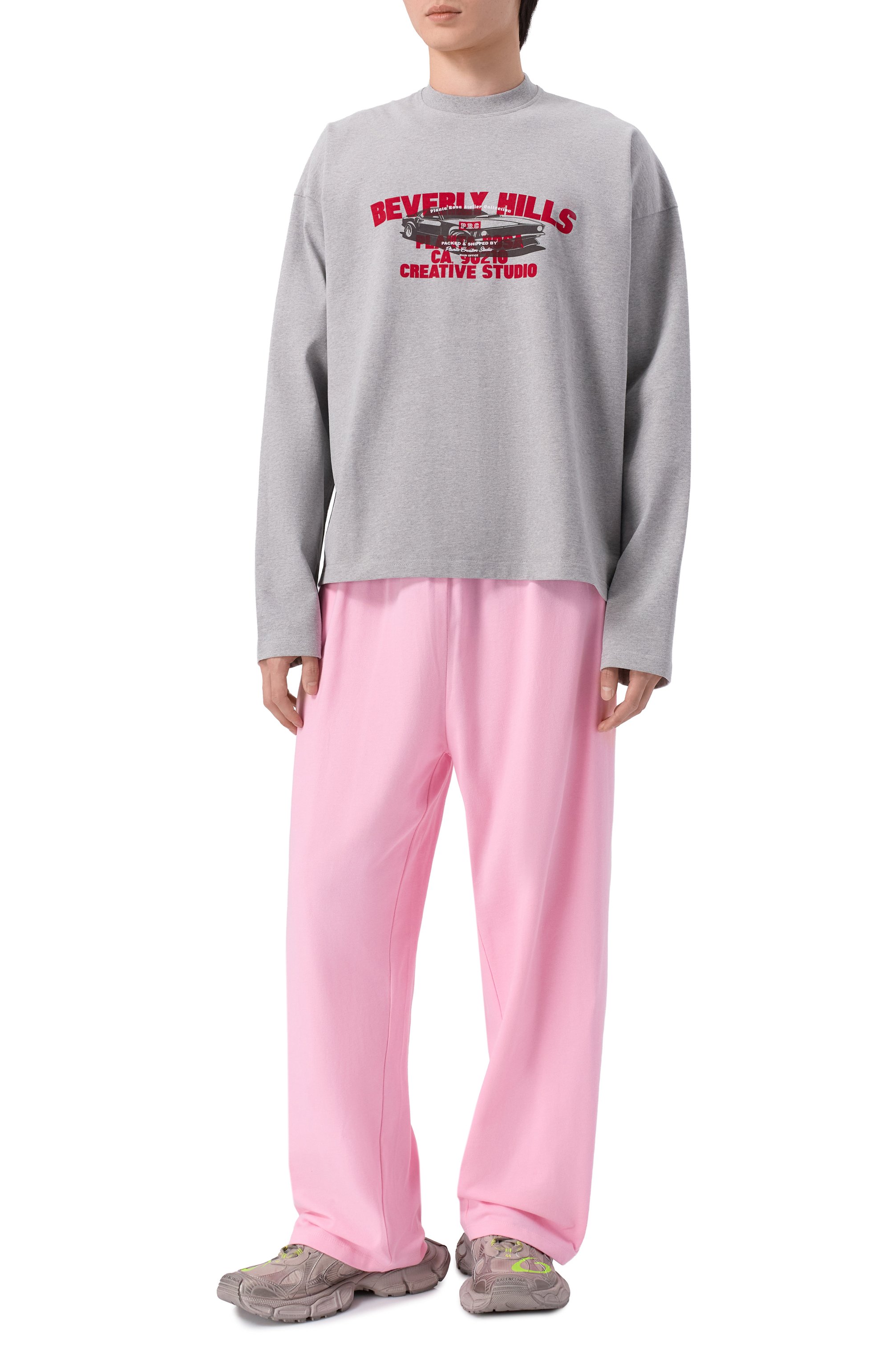 Хлопковый лонгслив PLANTA ROSA, арт. PR/L02.1/BEVERLY-MOMENTUM/300VELVET, фото 2