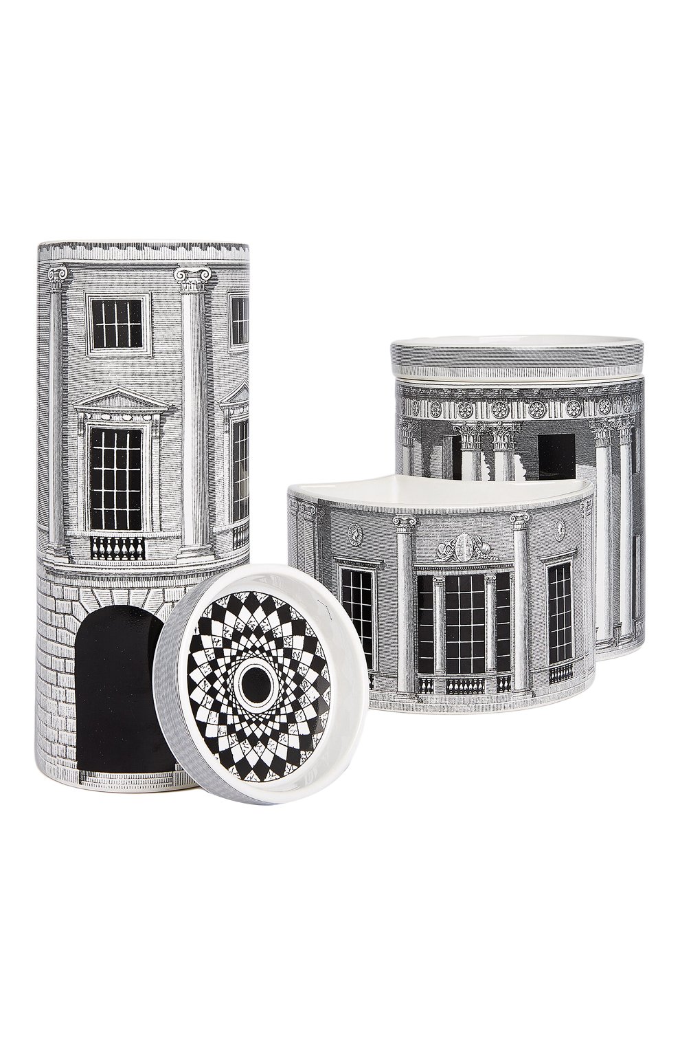 Триптих ароматических свечей nel mentre architettura FORNASETTI, арт. FPTRI419-IM, фото 2