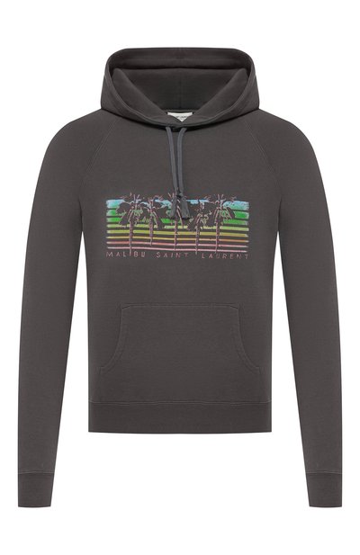 Хлопковое худи SAINT LAURENT, арт. 597199/YBQQ2, фото 1