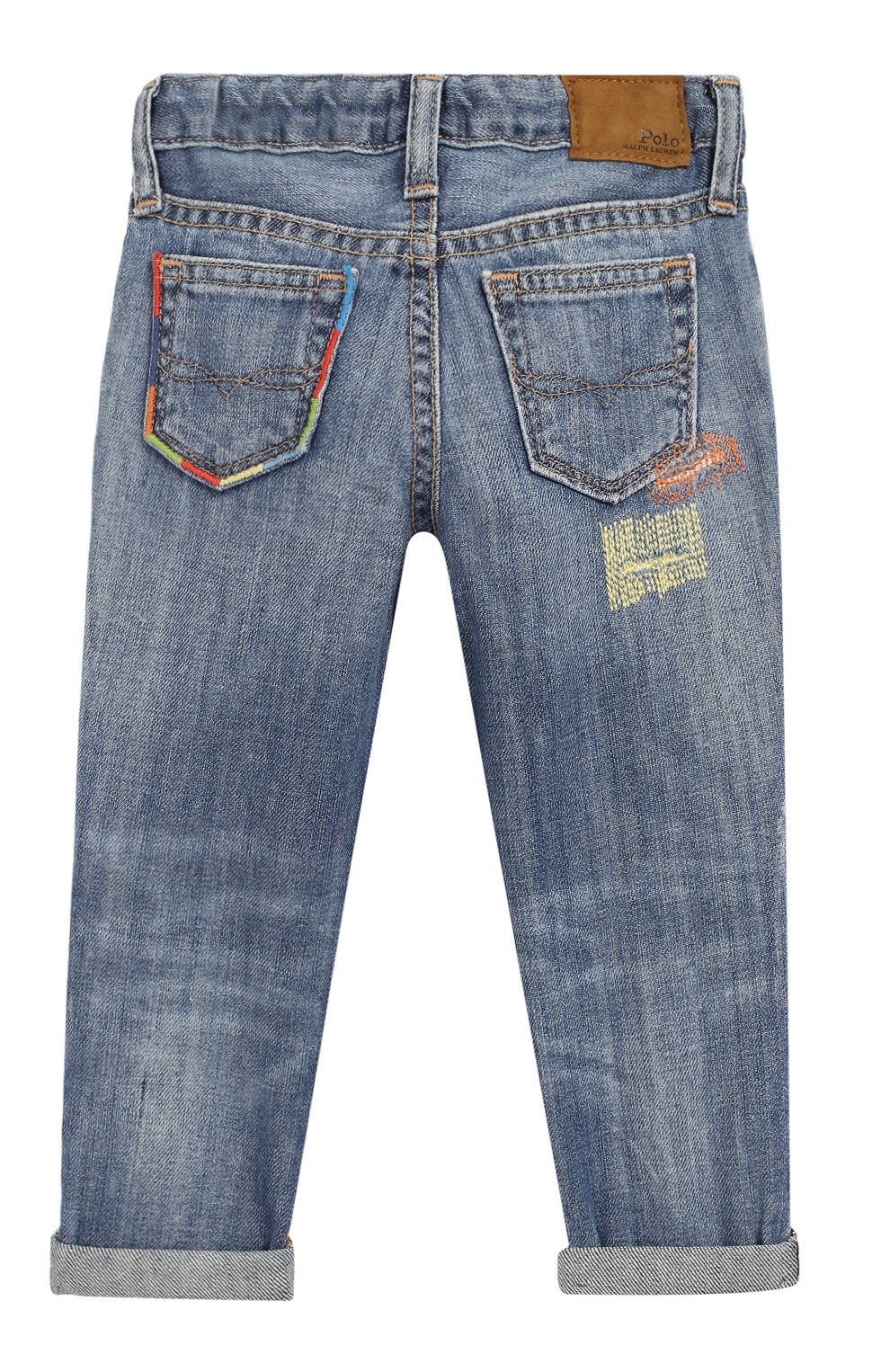 Джинсы с вышивкой POLO RALPH LAUREN, арт. 311749599, фото 2