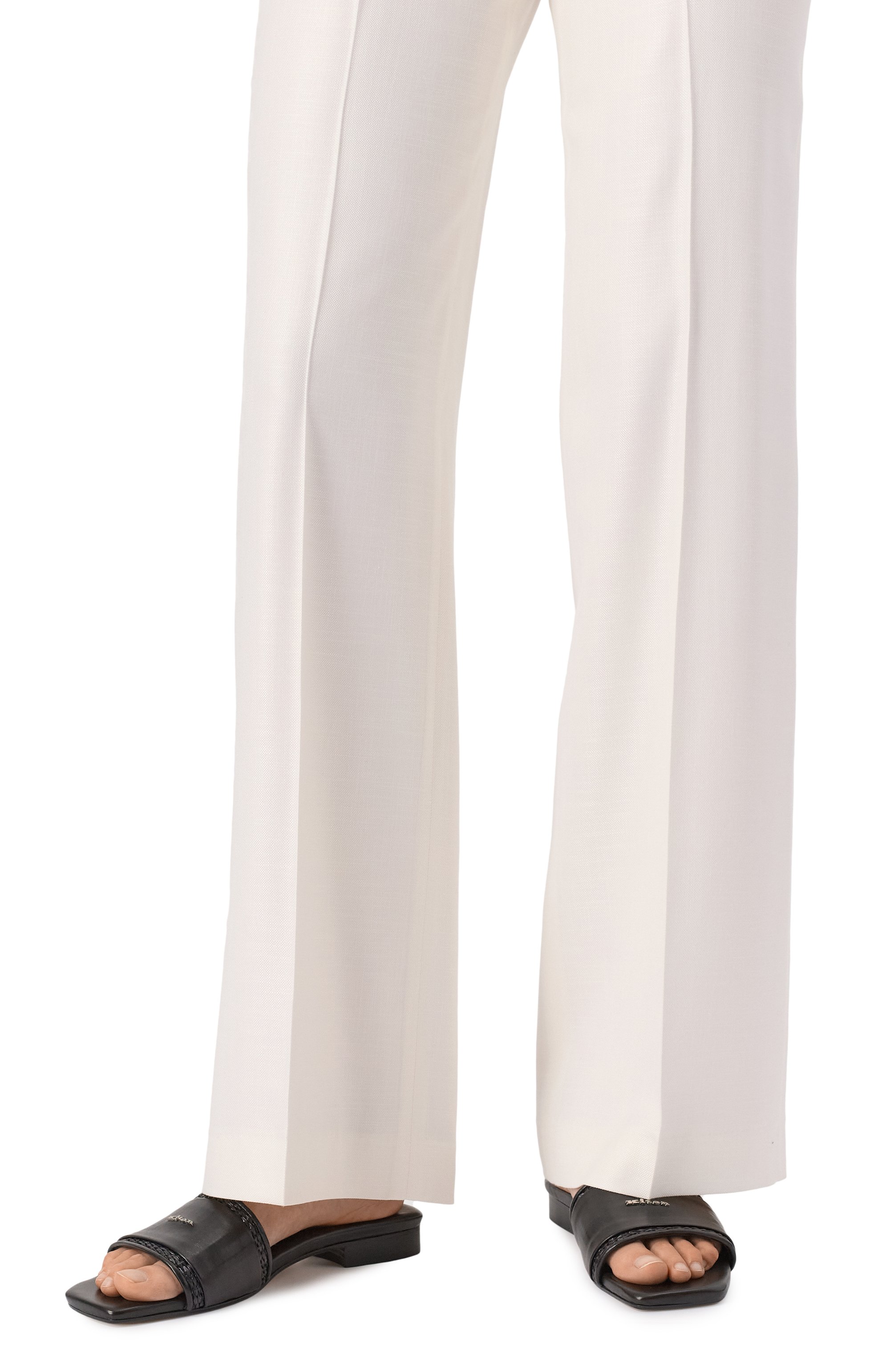 Кожаные шлепанцы KITON, арт. D59814N0117902, фото 3