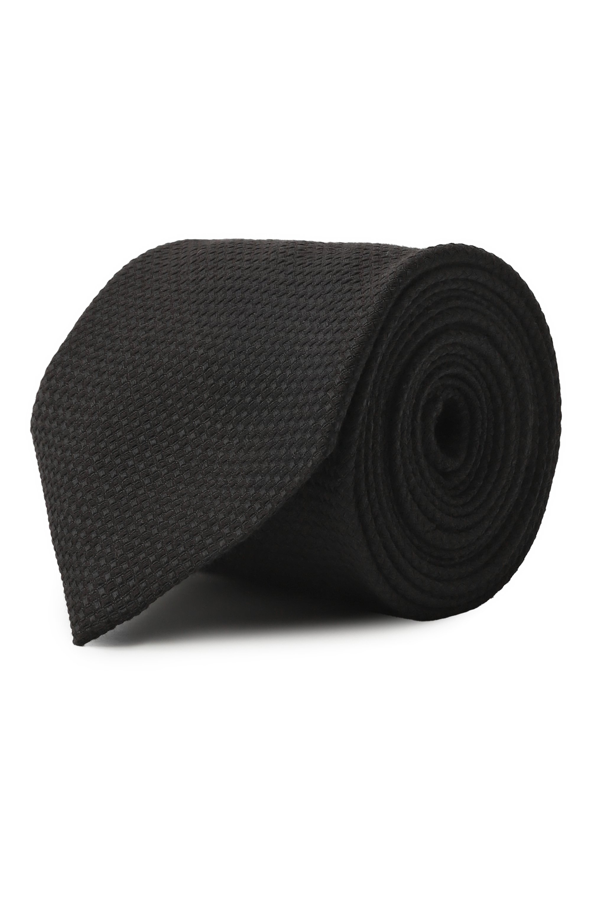 Галстук из хлопка и шелка BOSS, арт. 50550972, фото 1