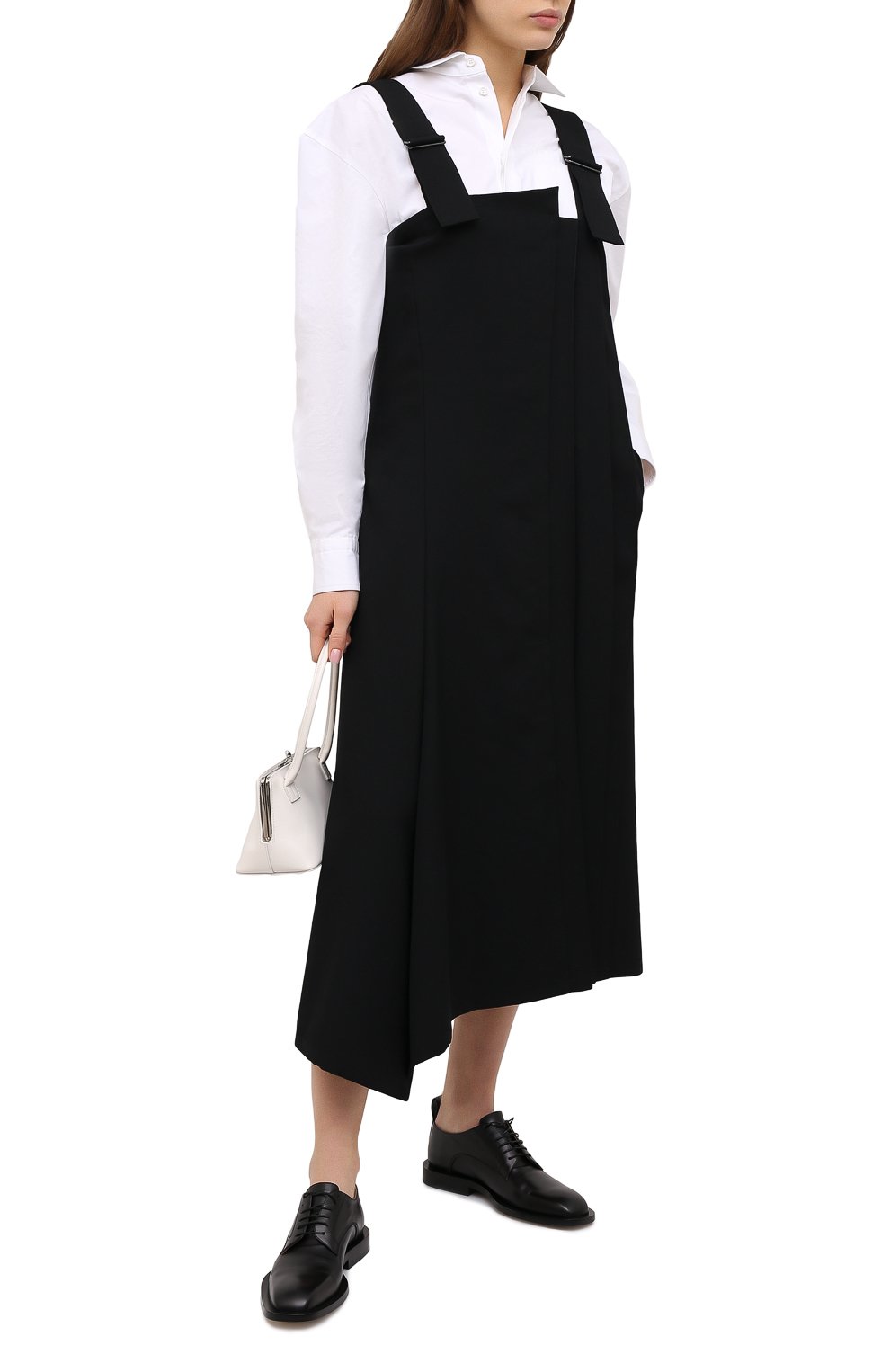 Шерстяное платье YOHJI YAMAMOTO, арт. NR-D07-100, фото 2