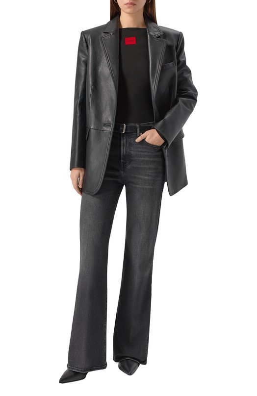 Лонгслив HUGO 50486081 Чёрный  50486081 Фото 2