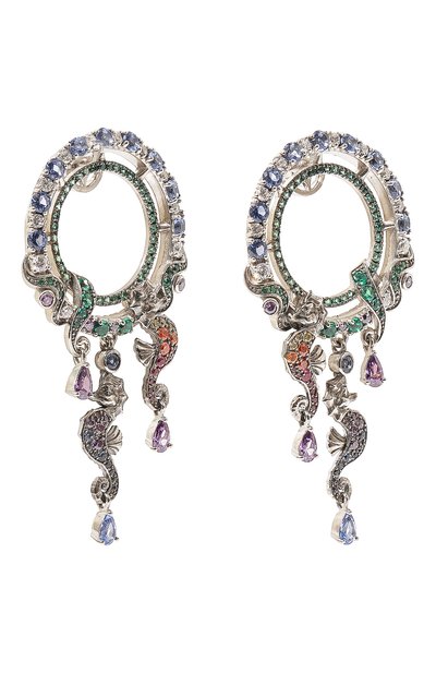 Серьги seahorses QUEENSBEE, арт. 201399, фото 3