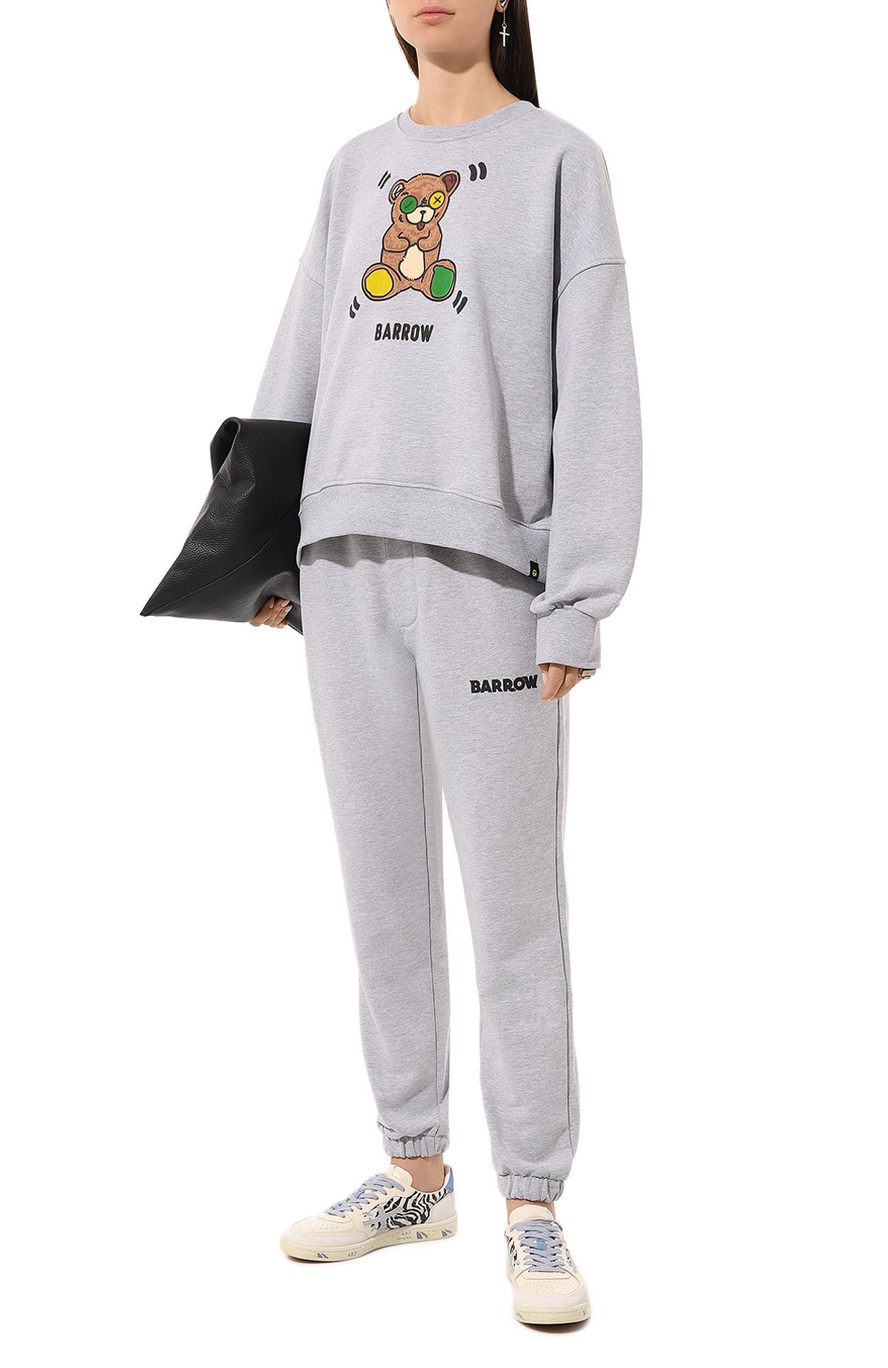 Хлопковый свитшот BARROW, арт. F4BWW0SW086, фото 2