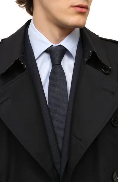 Галстук из шерсти и шелка BOSS, арт. 50481162, фото 2