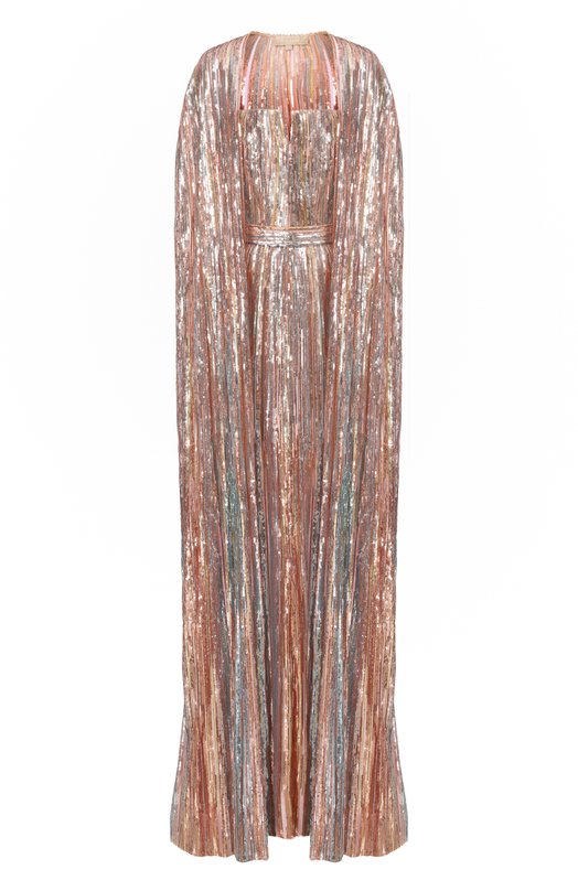 Платье с отделкой пайетками Elie Saab D1060NR26/YA056 Разноцветный D1060NR26/YA056