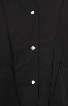 Женская хлопковая куртка JIL SANDER черного цвета, арт. J04AM0001-J45026 | Фото 6 (Материал внешний: Хлопок; Рукава: Длинные; Длина (верхняя одежда): Короткие; Кросс-КТ: Куртка, Легкие; Стили: Минимализм)