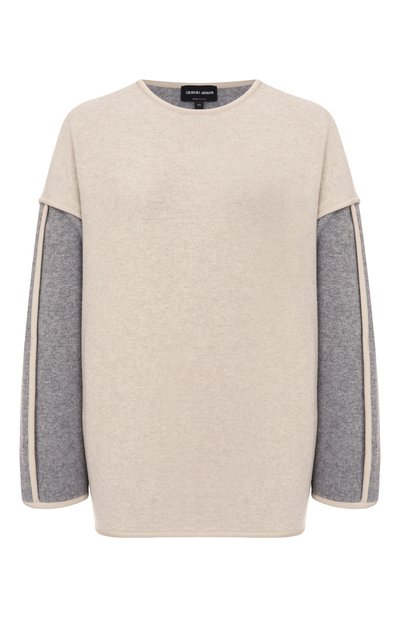 Женский пуловер из шерсти и кашемира GIORGIO ARMANI, арт. GW002061/AF19676